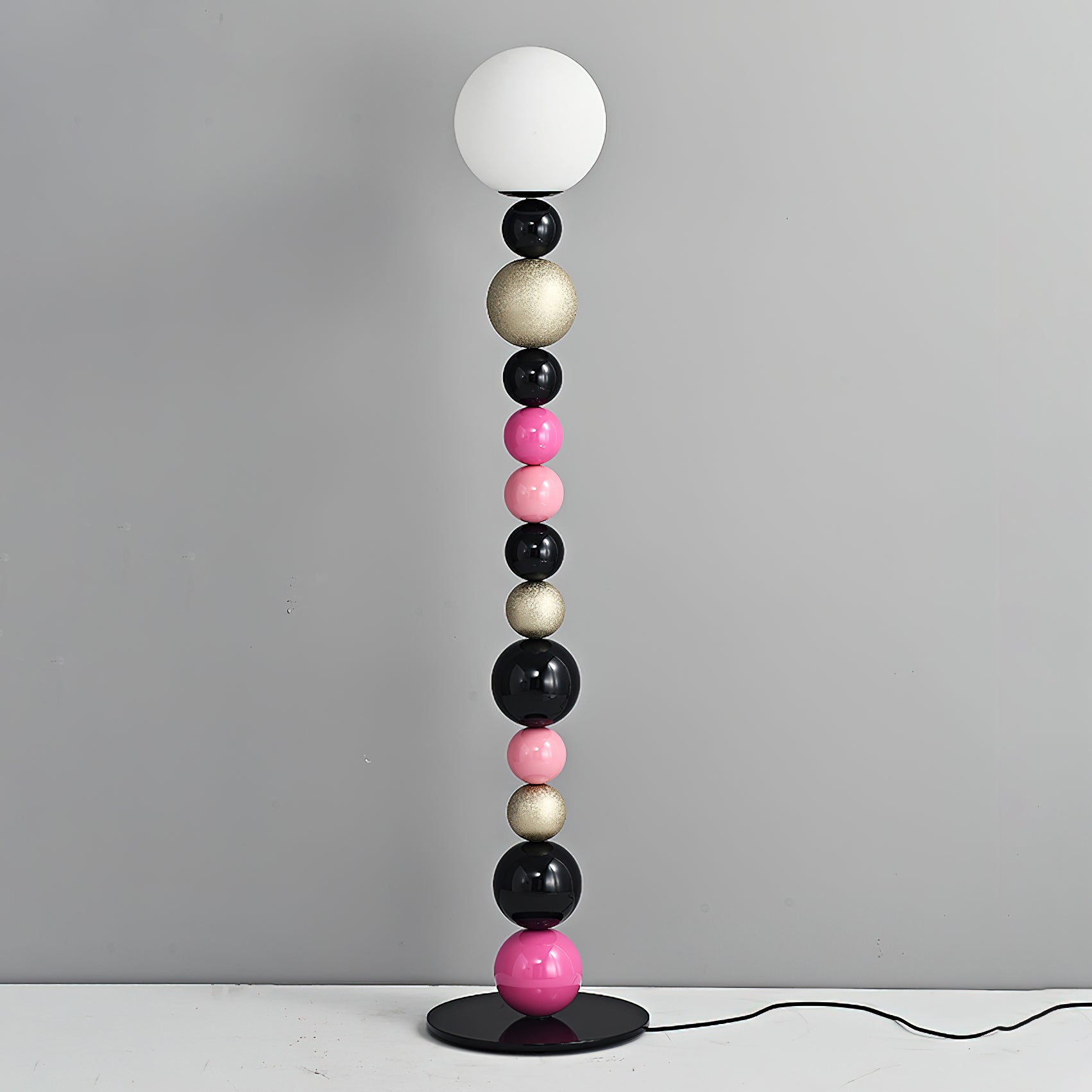 Round Balls Stacking Floor Lamp