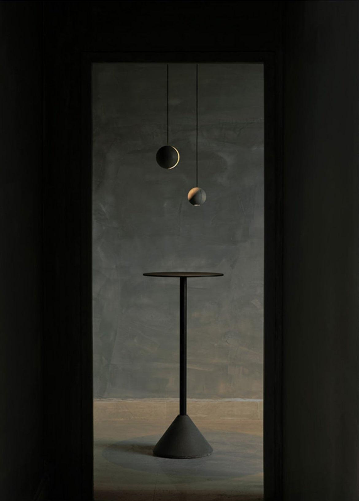 Moon Concrete Pendant Lamp