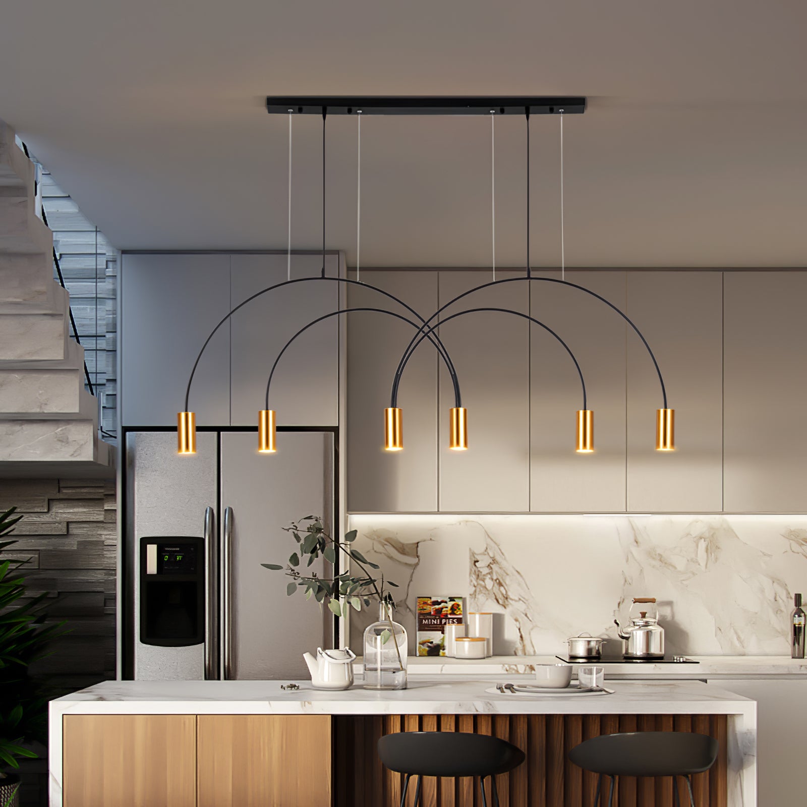 Arcs Pendant Light