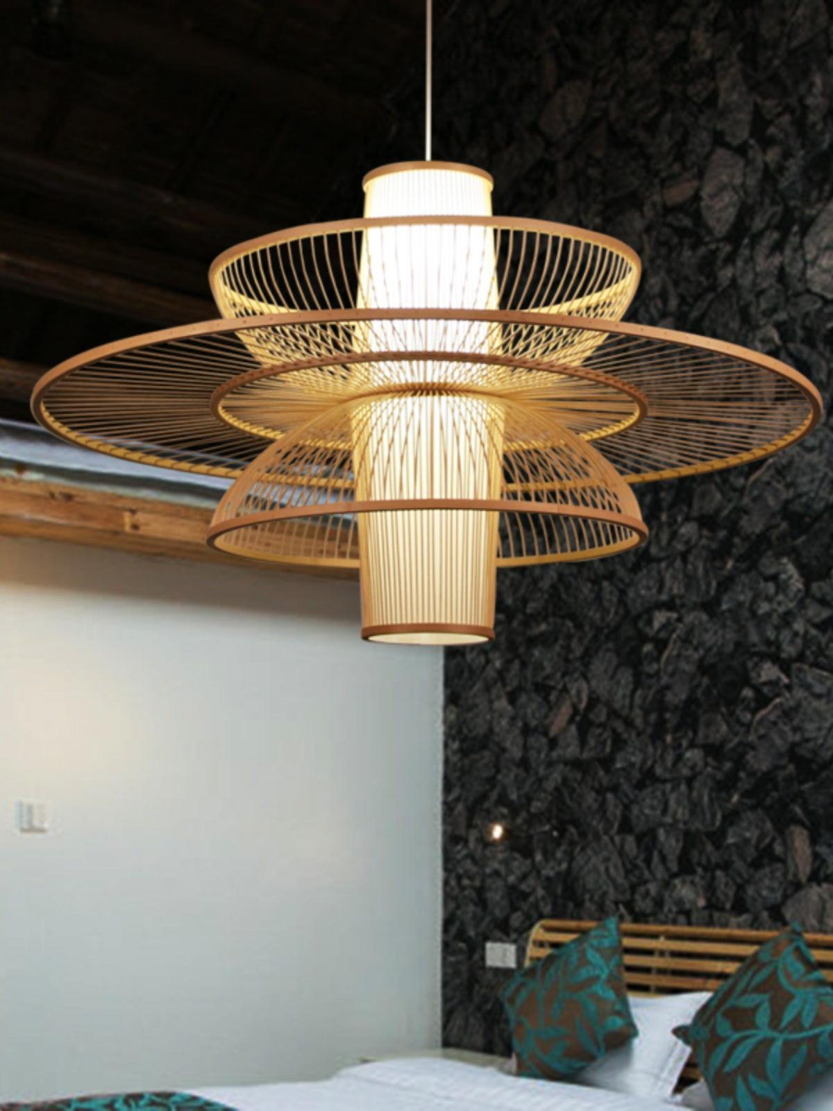 Handmade Sigyn Bamboo Pendant Lamp