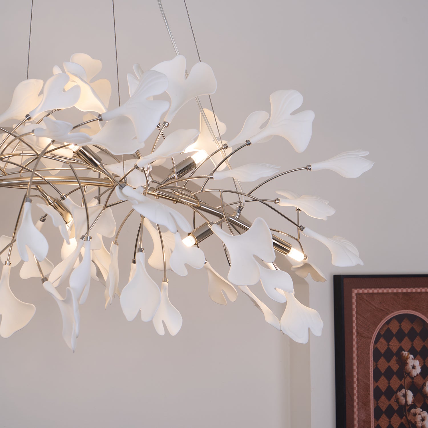 Gingko Chandelier N