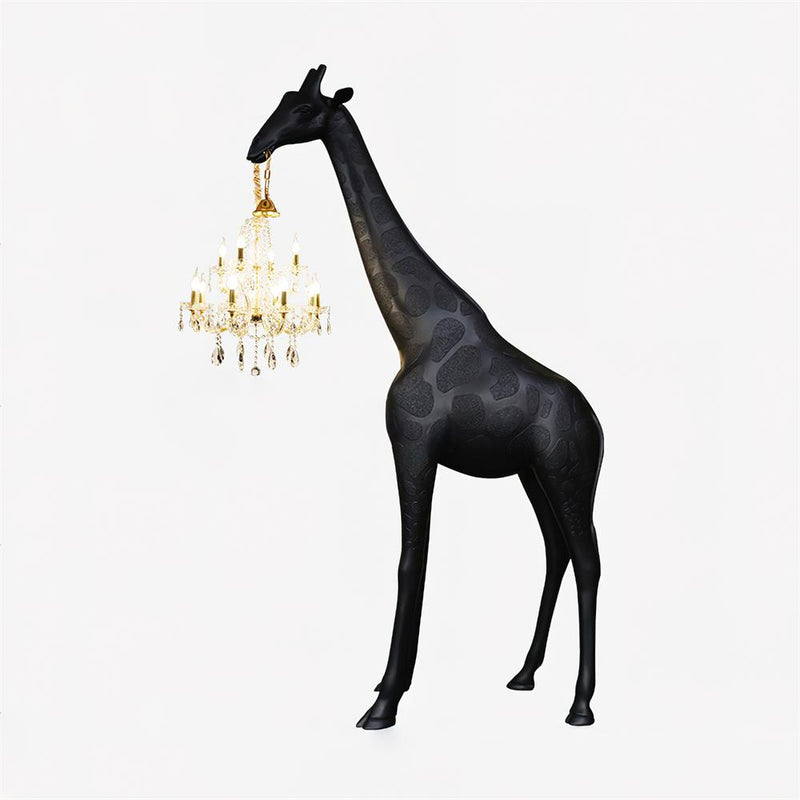 Giraffe Sculpture Floor Lamp