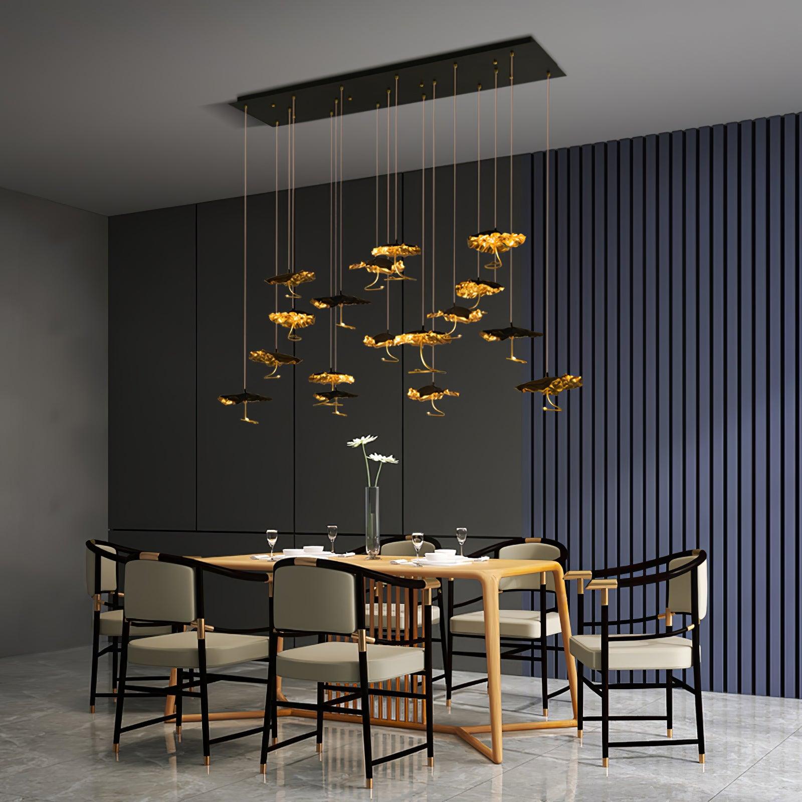 Brass Aviary Constellation Chandelier