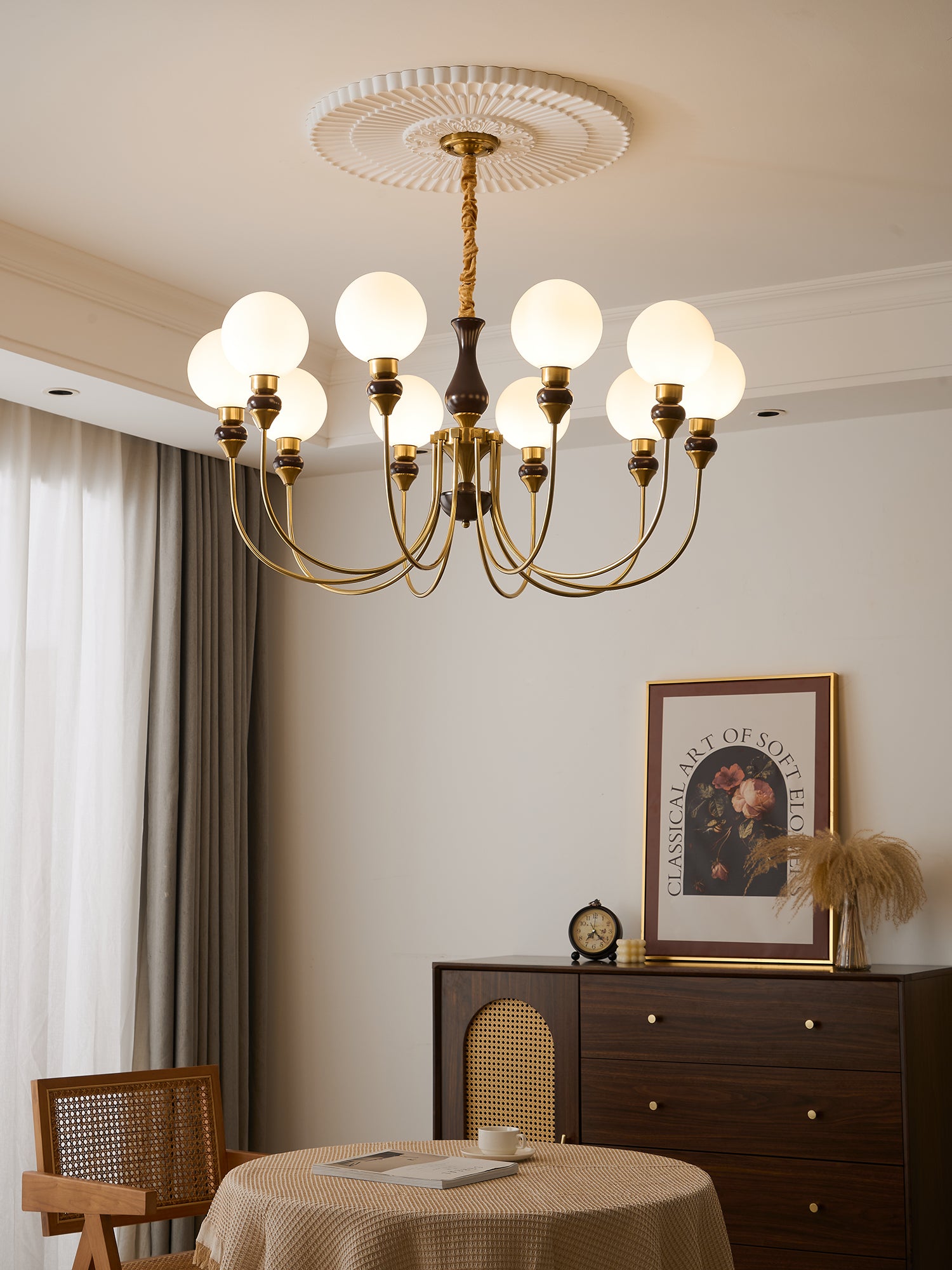 Helena Curve Chandelier