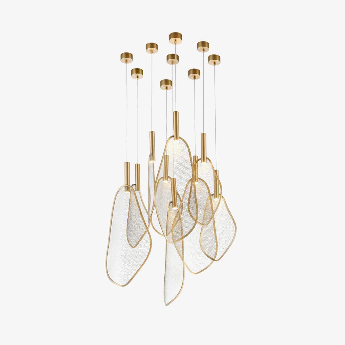 Fan Shape Pendant Light