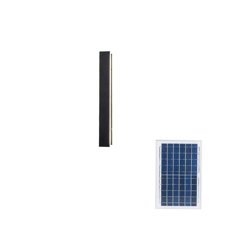 Long Strip Solar Outdoor Sconce