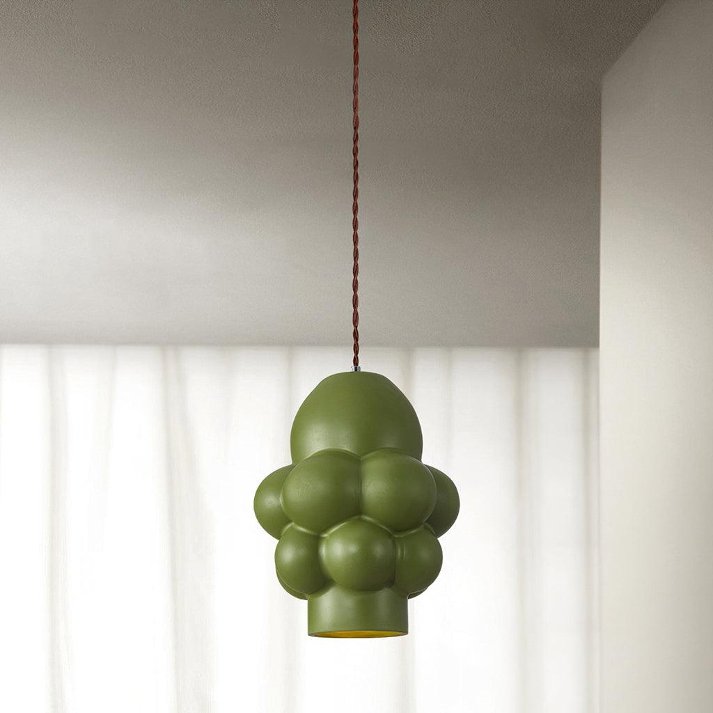 Resin Cream Pendant Lamp