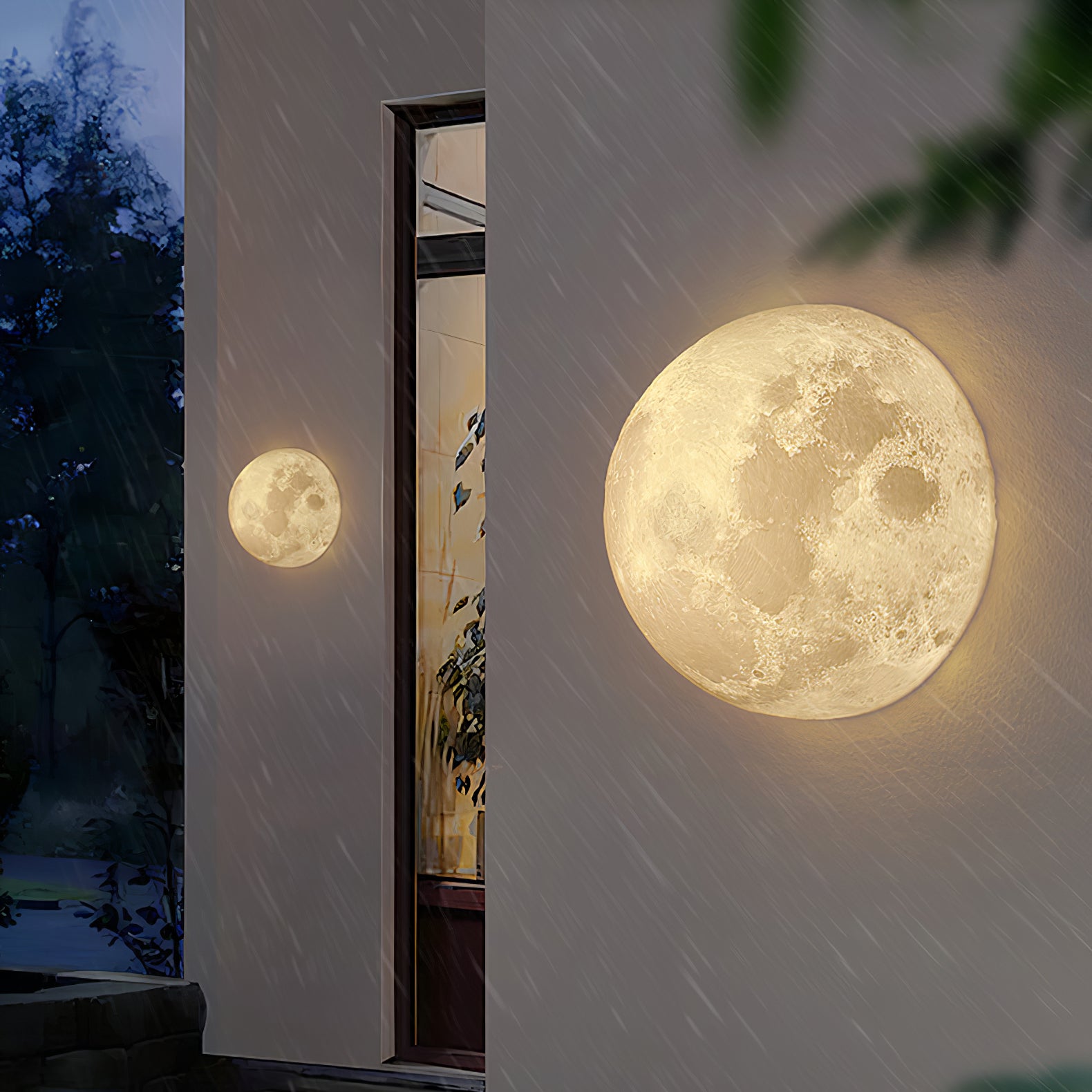 Moon 3D Wall Lamp