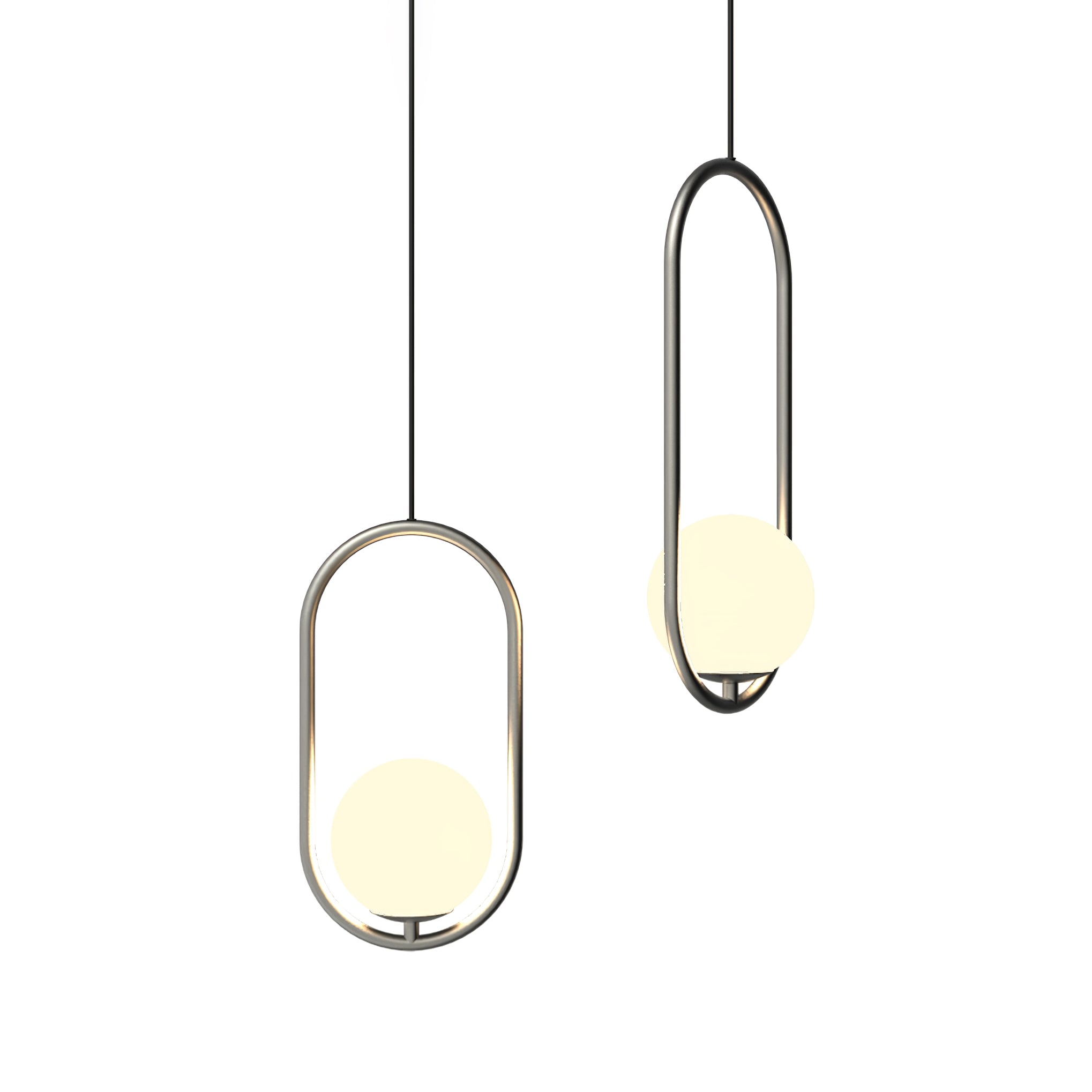 Mila Brass Pendant Swag Light