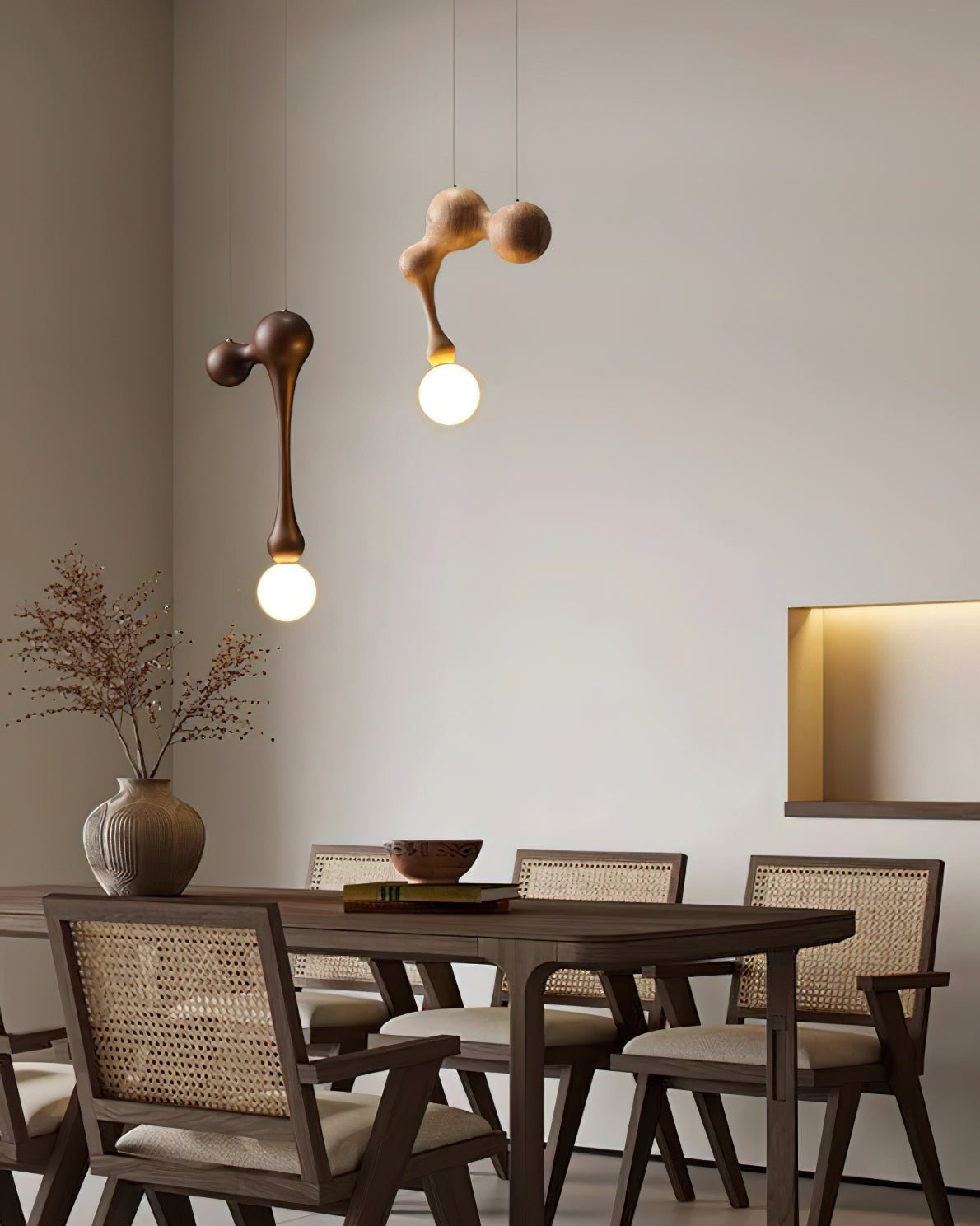 Jenna Wooden Pendant Lamp