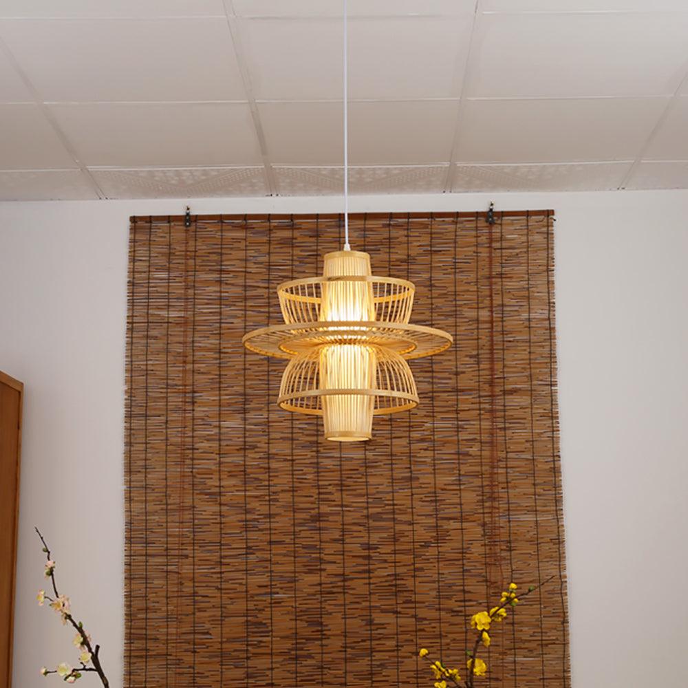 Handmade Sigyn Bamboo Pendant Lamp