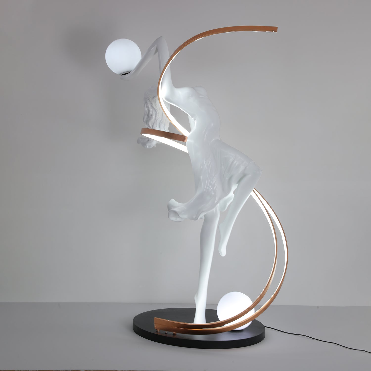 Misha Goddess Statue Floor Lamp