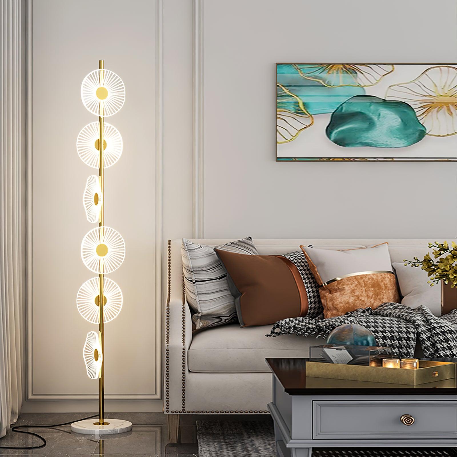 Floating Raindrop Floor Lamp