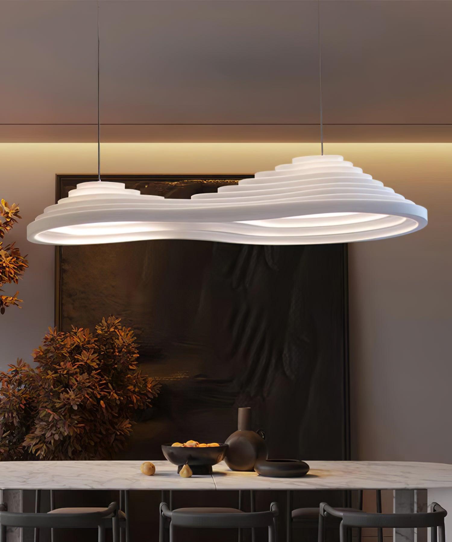 Rice Field Acoustic Acrylic Pendant Lamp