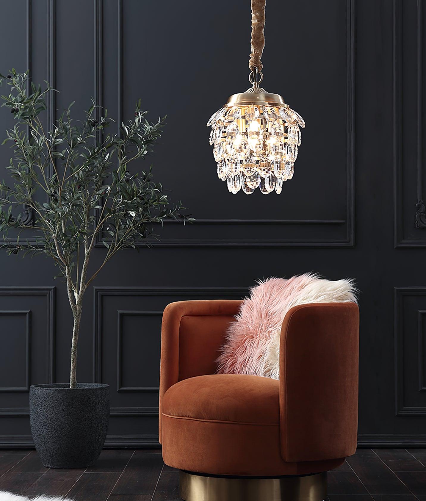 Roxanne Crystal Pendant Light