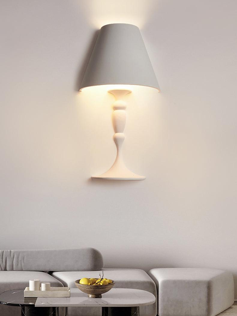 Plaster Picture Wall Lamp