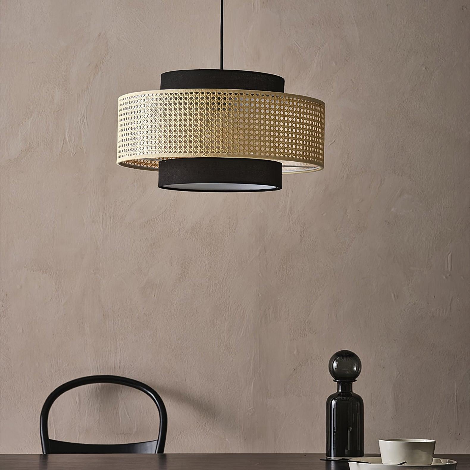 Drum Shade Pendant Light