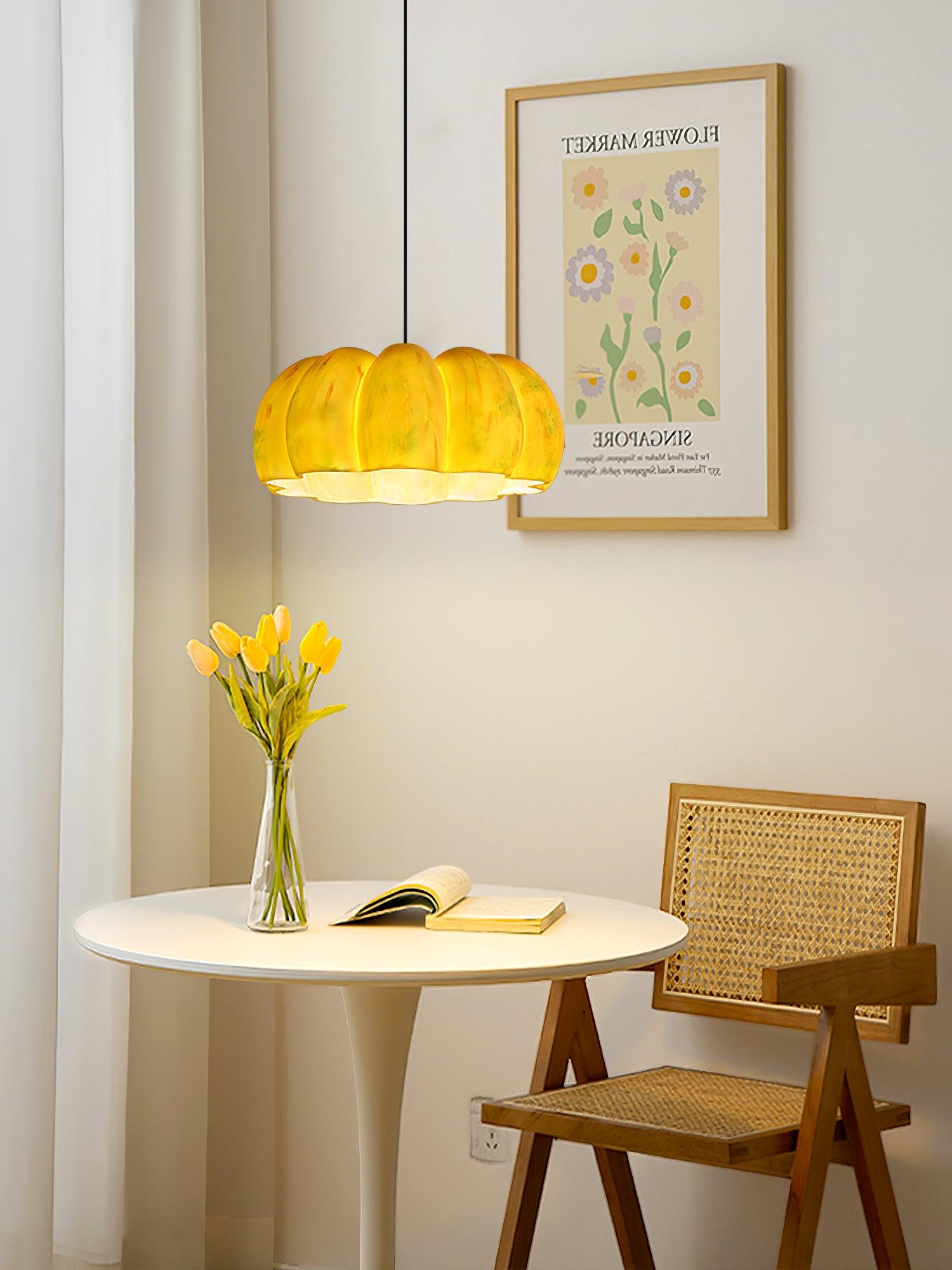 Pumpkin Pendant Light