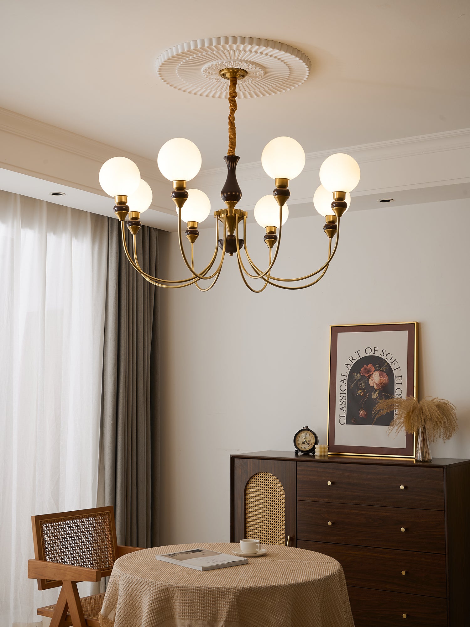 Helena Curve Chandelier