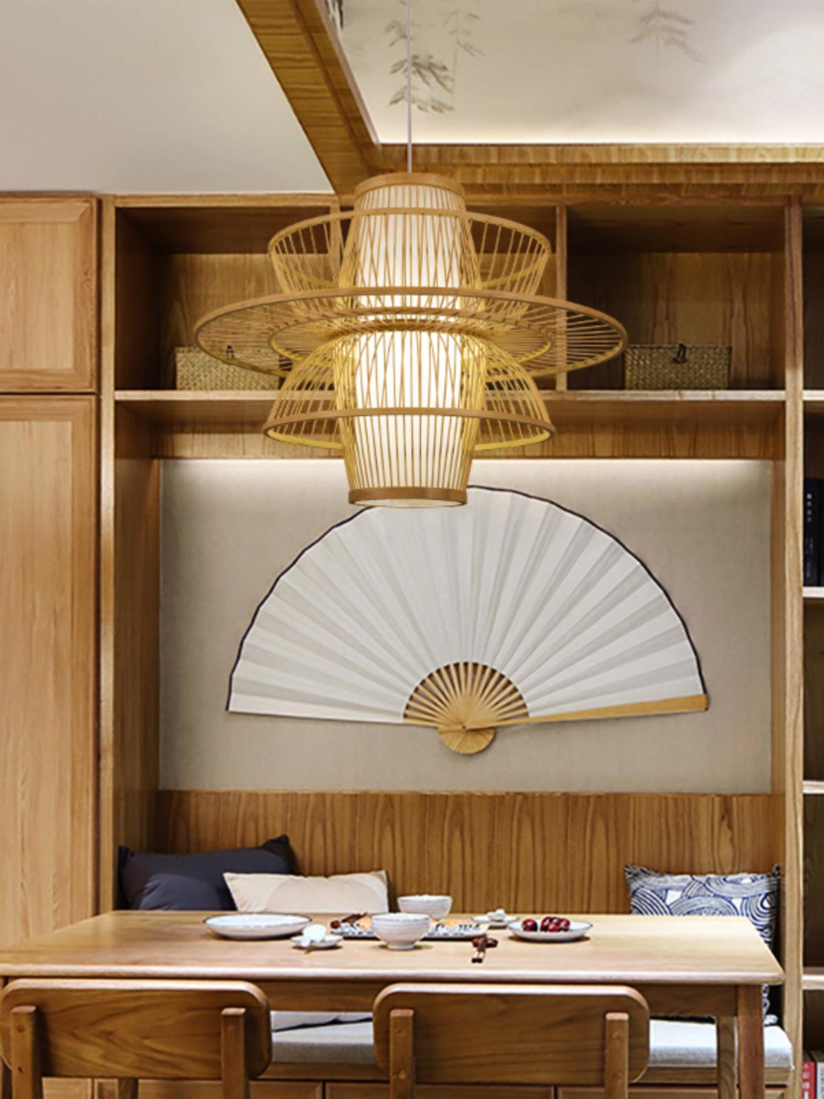 Handmade Sigyn Bamboo Pendant Lamp