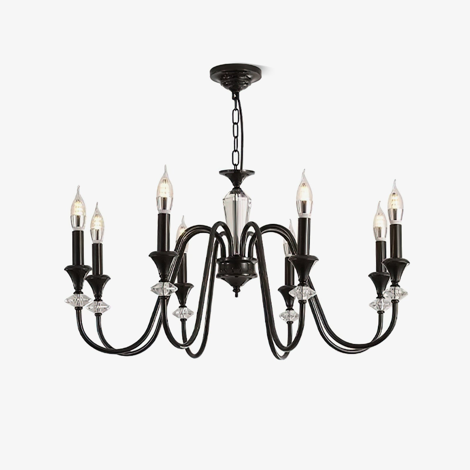 Noir Candelabra Chandelier