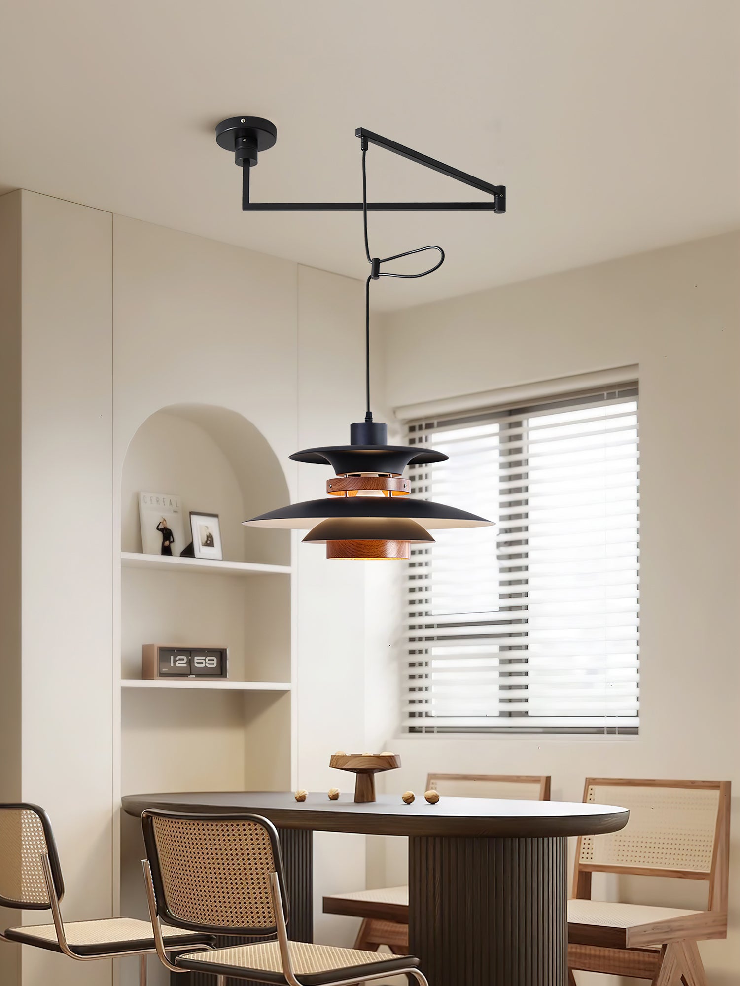 Mercero Swing Arm Pendant Lamp