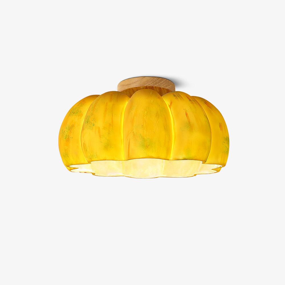 Pumpkin Ceiling Light