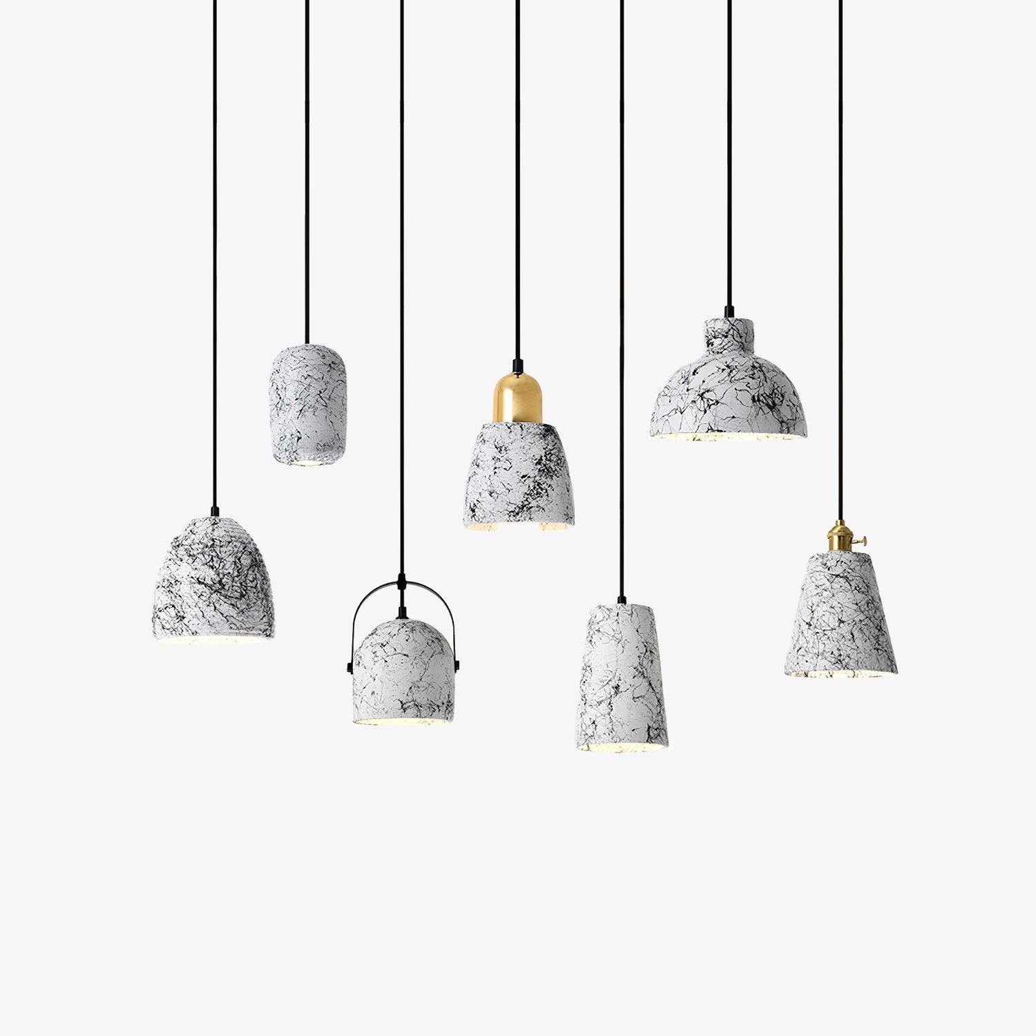 Hubble Cement Pendant Lights