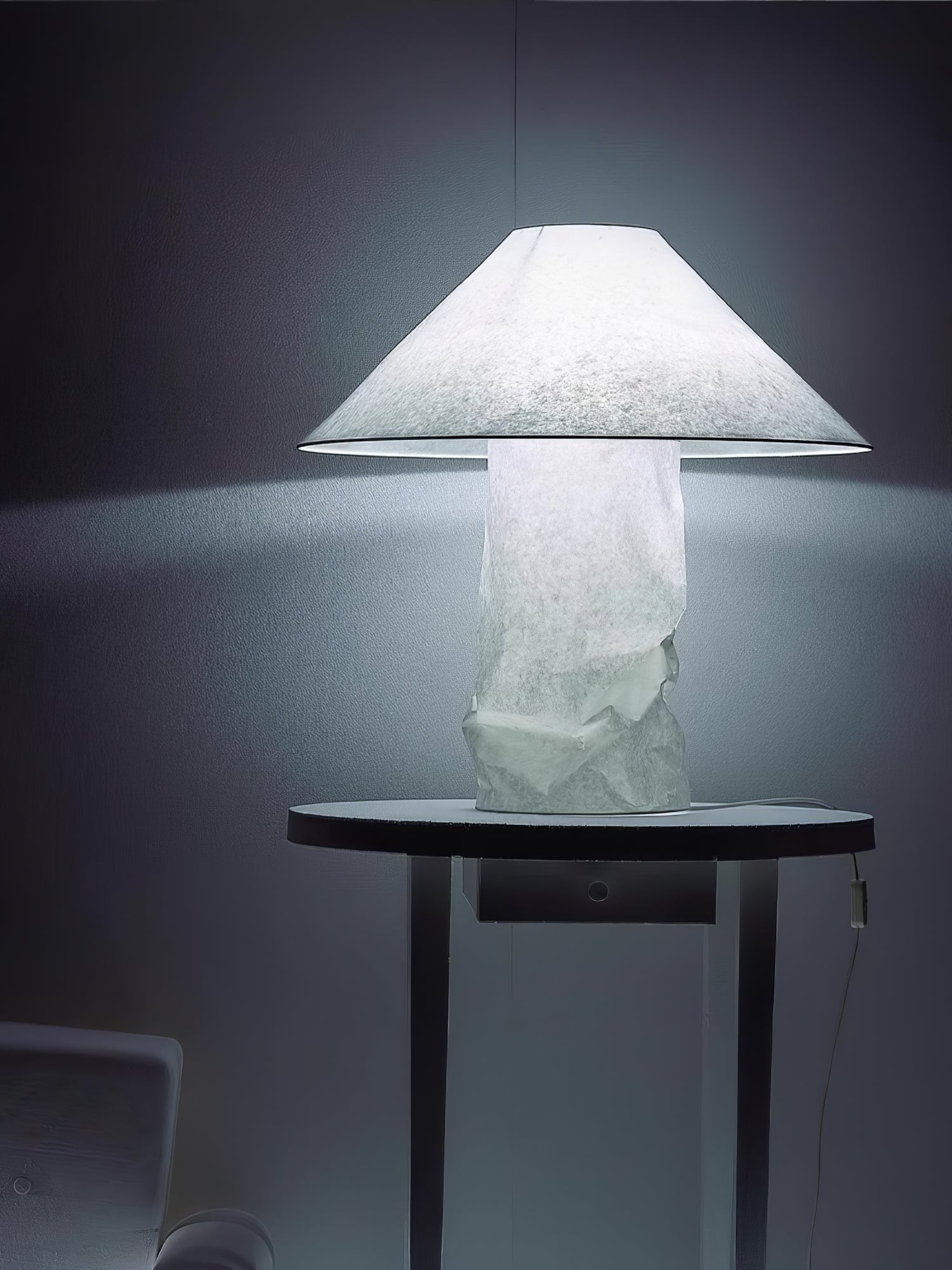 Crinkle Paper Table Lamp