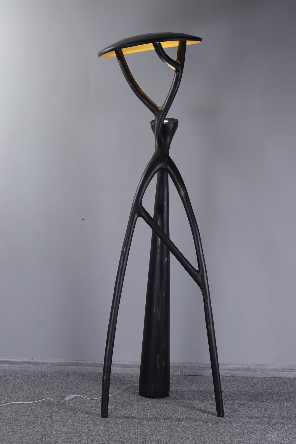 Gothic Tree Sculpture Floor Lamp