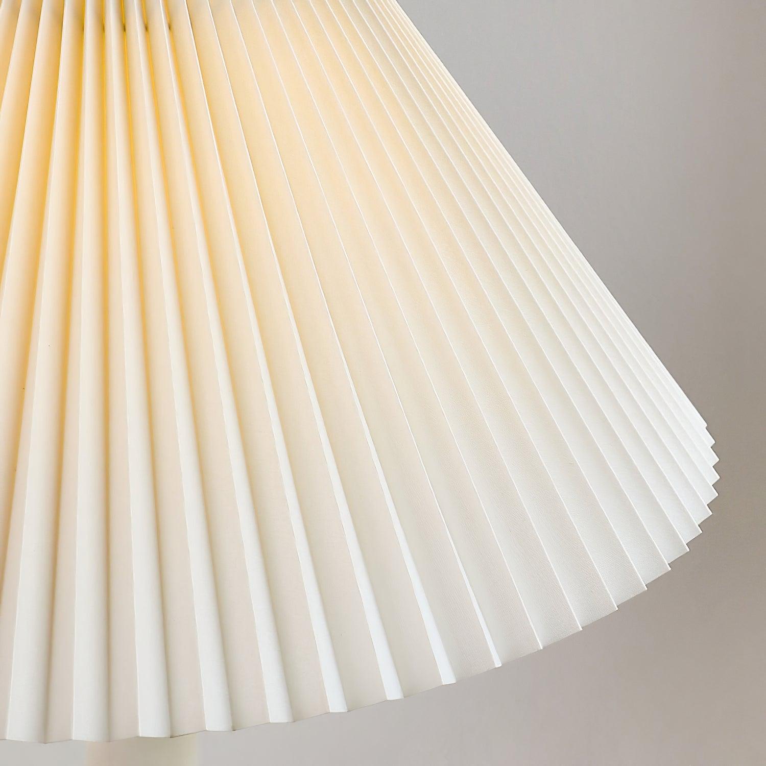 Twisted Pleated Floor Lamp