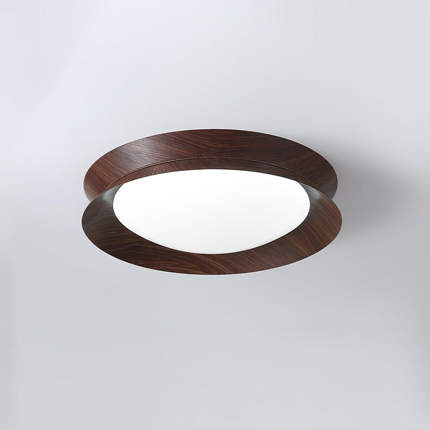 Double Half Round Ceiling Light