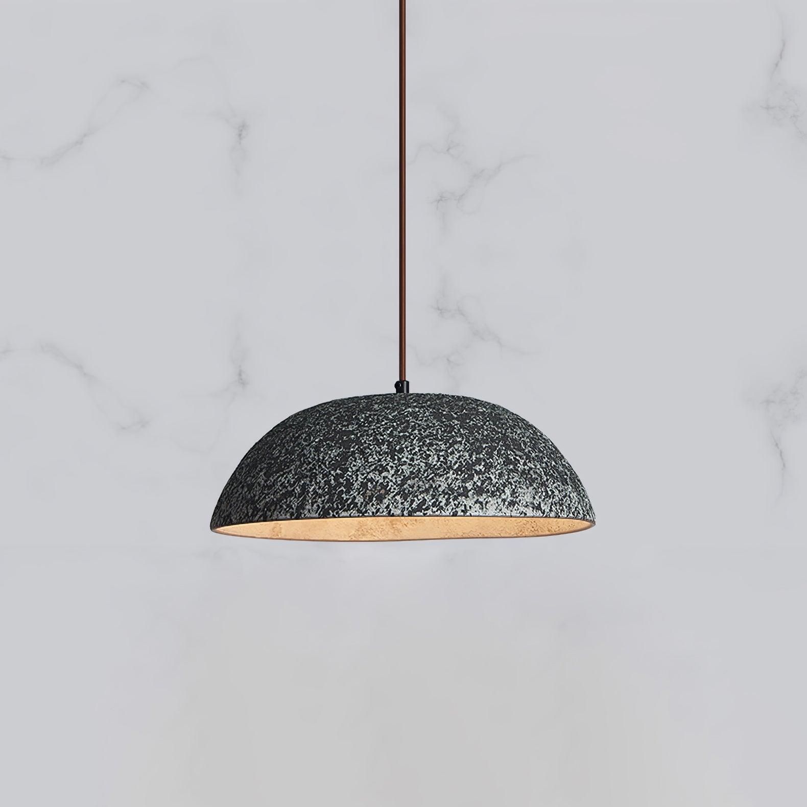 Half Dome Vintage Ceramic Pendant Lamp