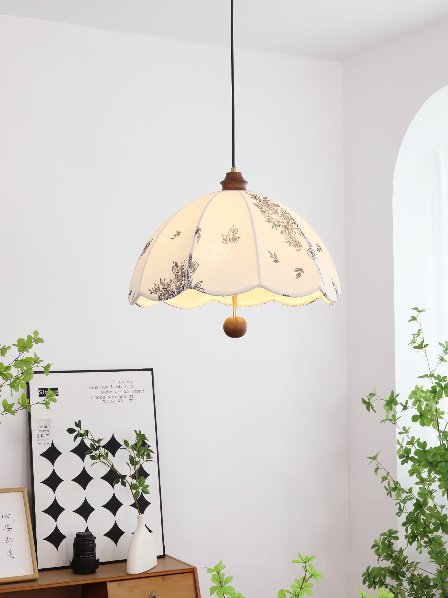 Petal Whisper Pendant Lamp