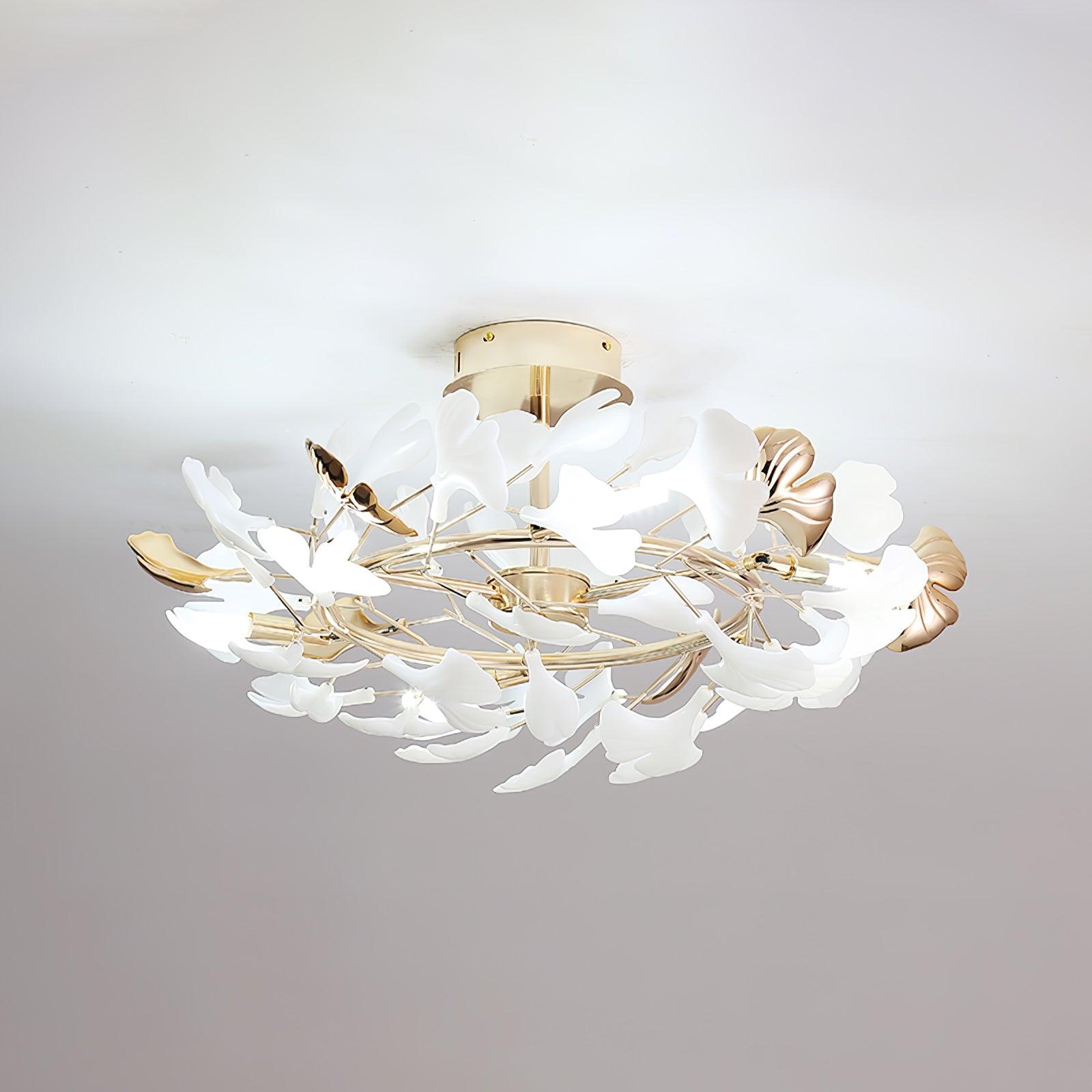 Gingko Rotating Ceiling Lamp