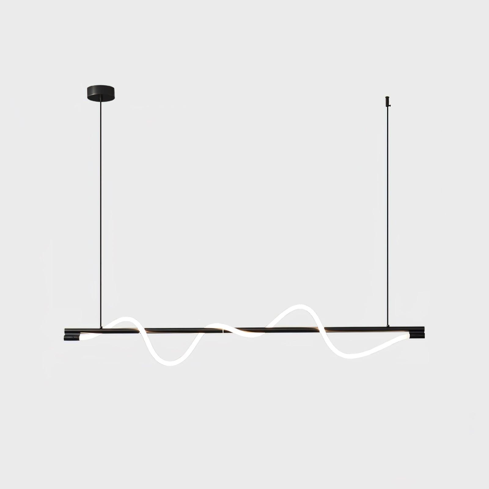 Linear Curve Island Pendant Lamp