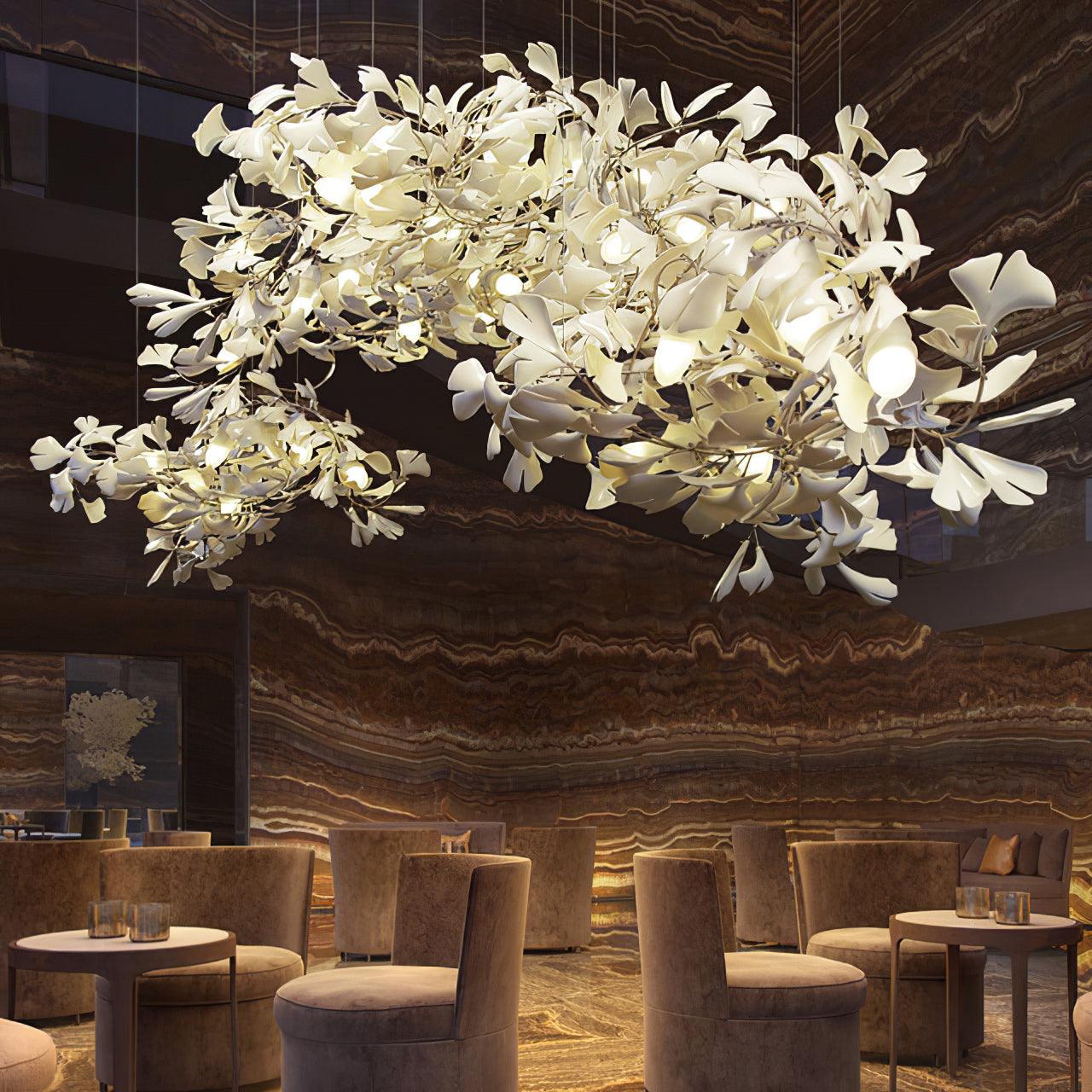 Gingko Chandelier B