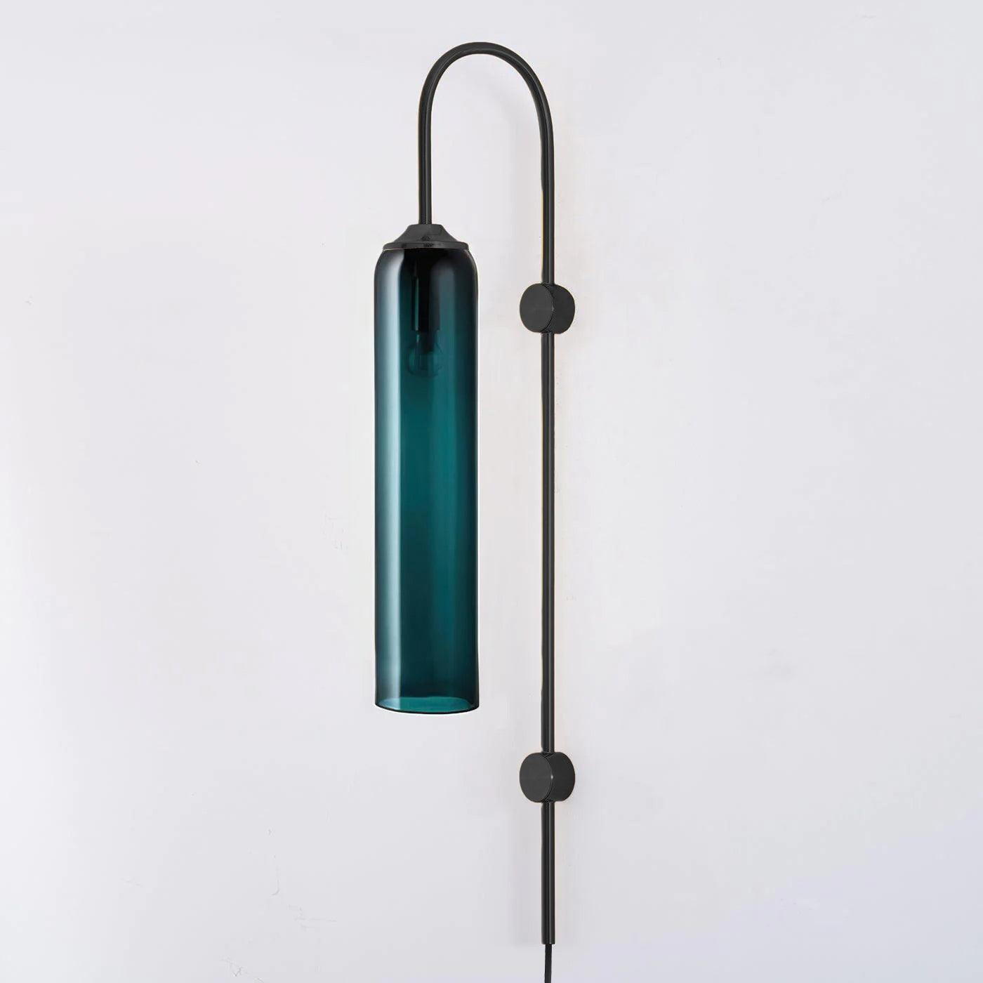 Modern Glass Plug-In Wall Lamp