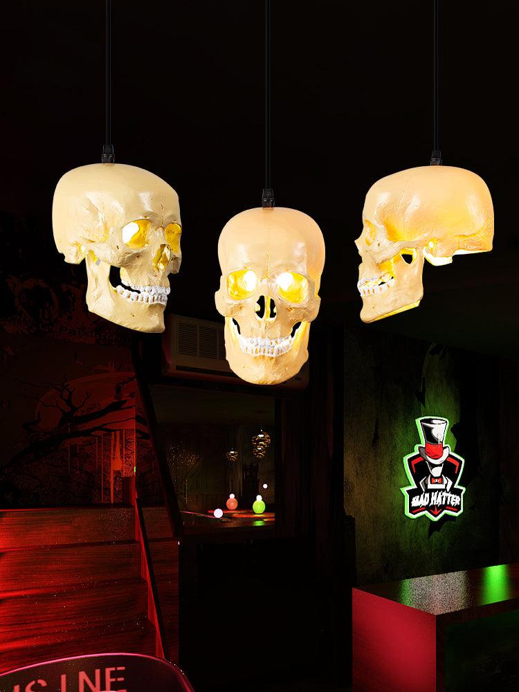 Skull Pendant Light