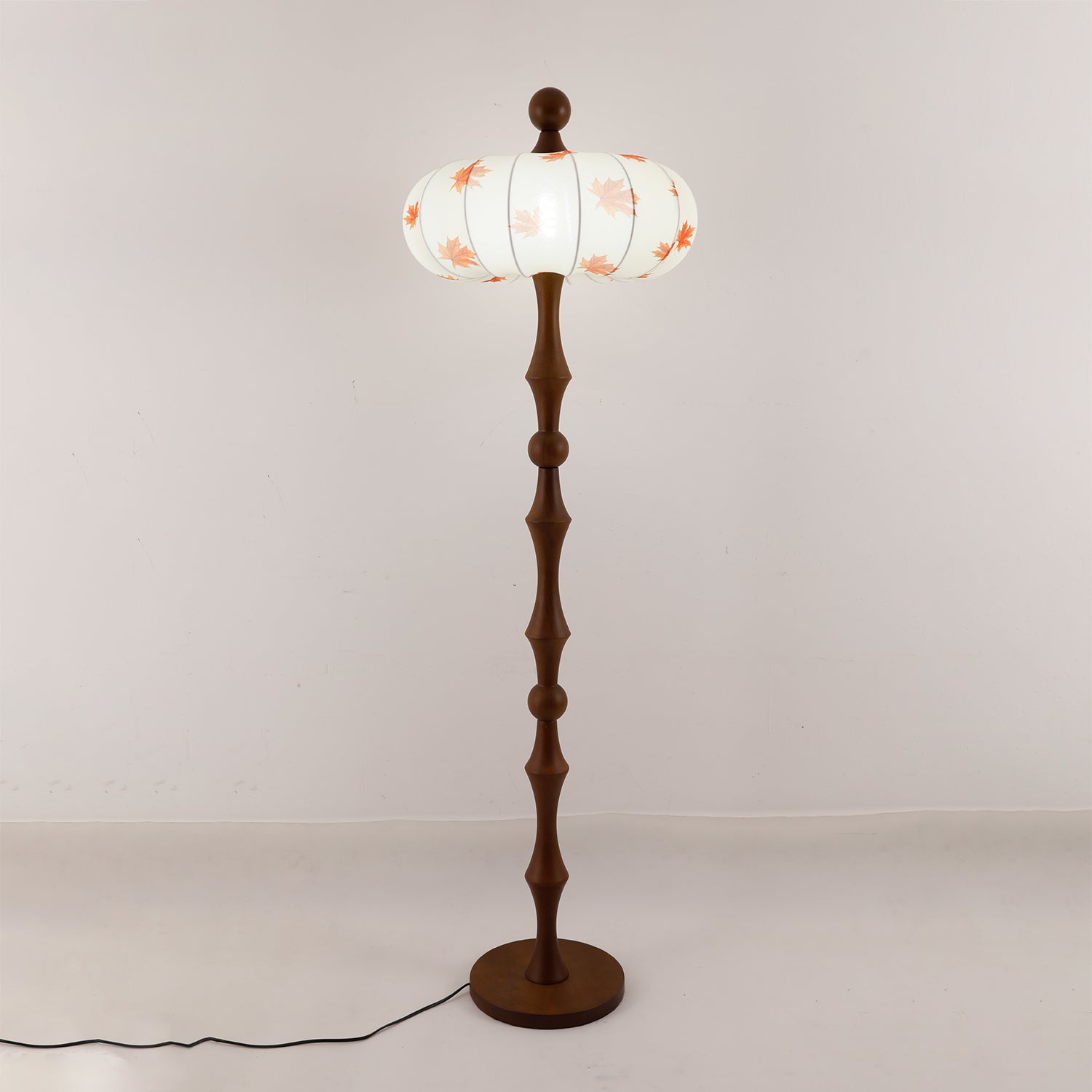 Milo Walnut Floor Lamp