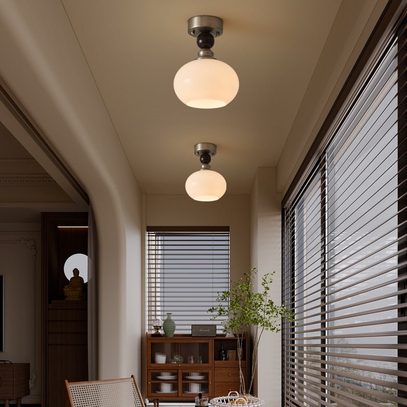 Pearl Sphere Ceiling Lamp