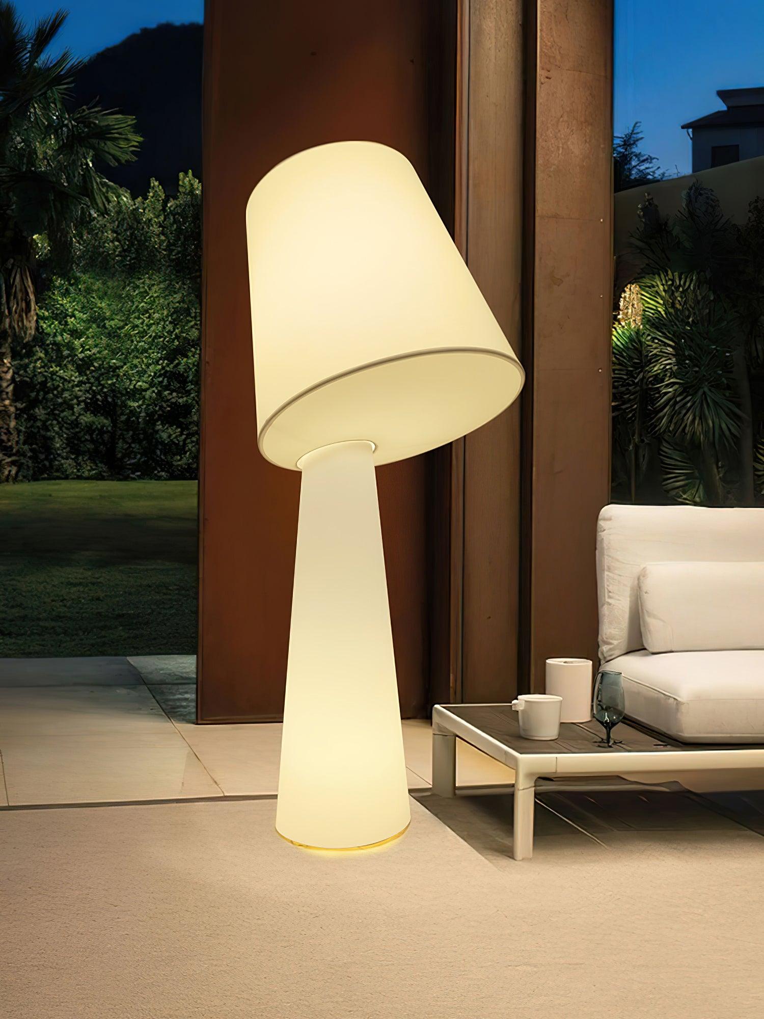 Column Fabric Floor Lamp