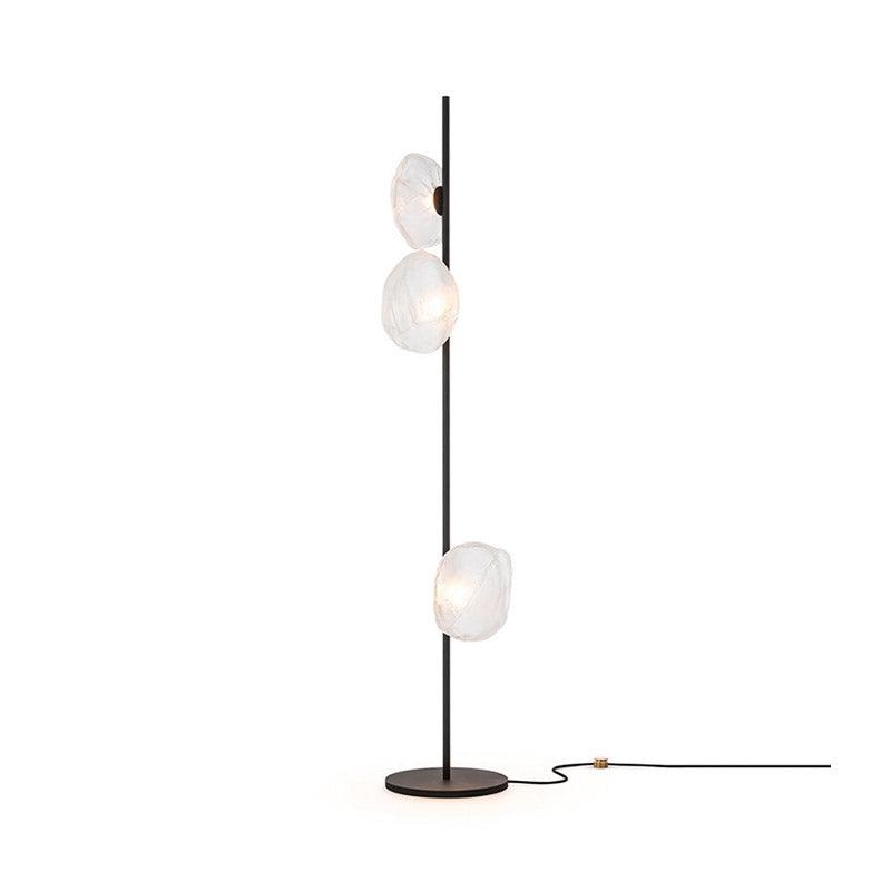 Glass Mesh Petals Floor Lamp