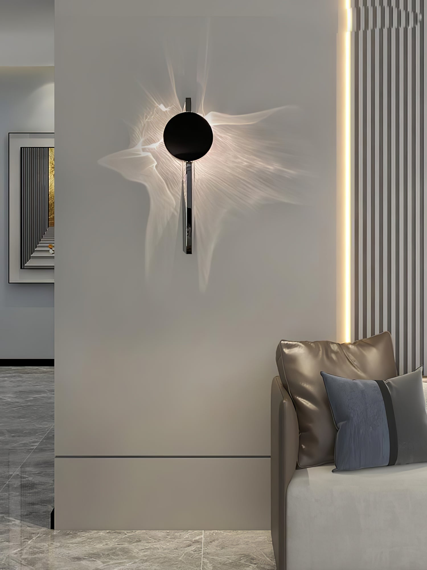 Creative Light And Shadow Wall Lamp