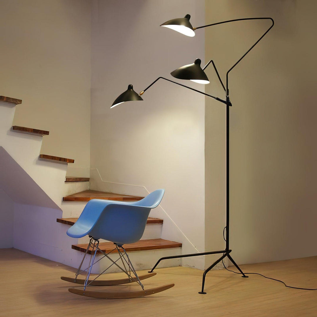 Serge Mouille Floor Lamp