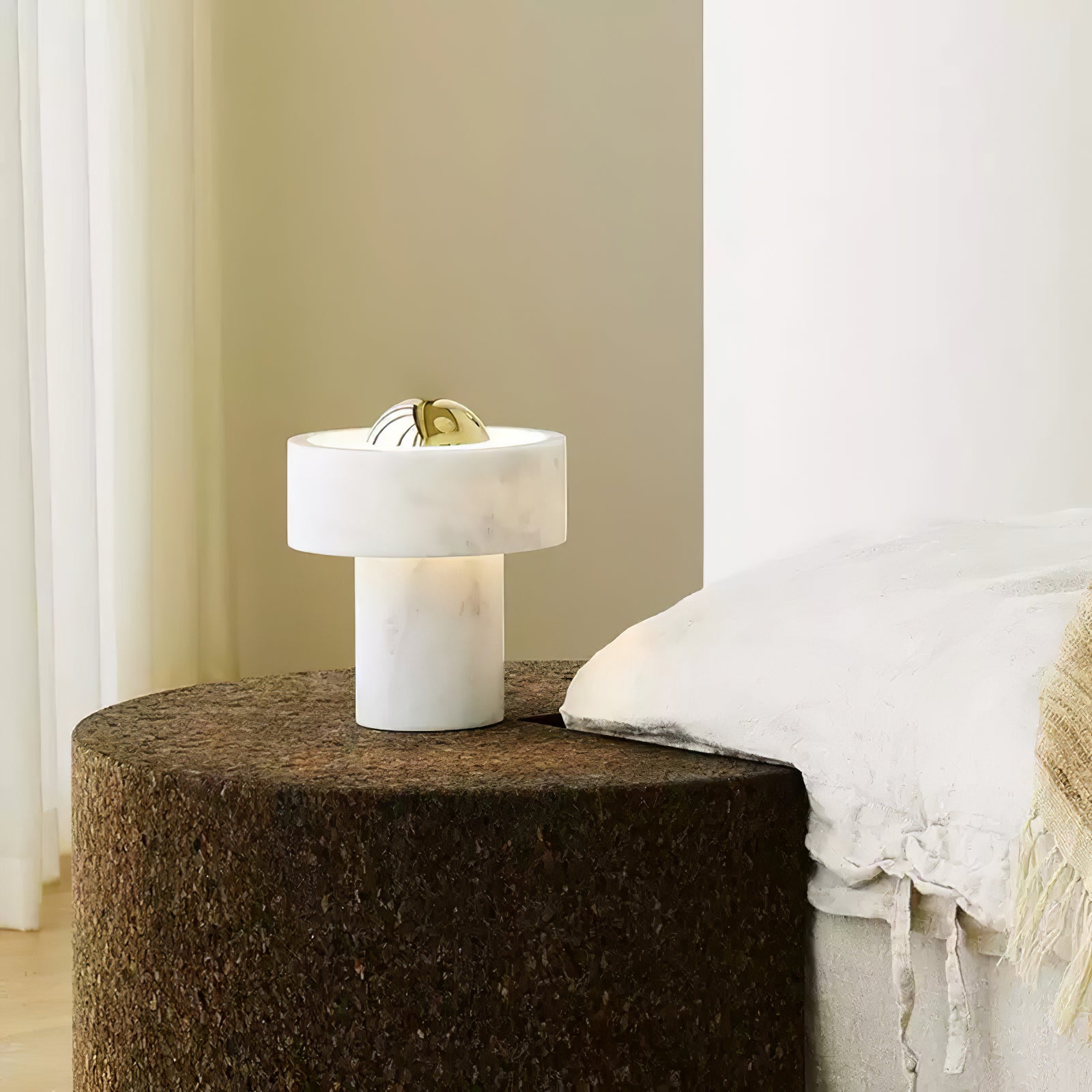 Marble Aura Table Lamp