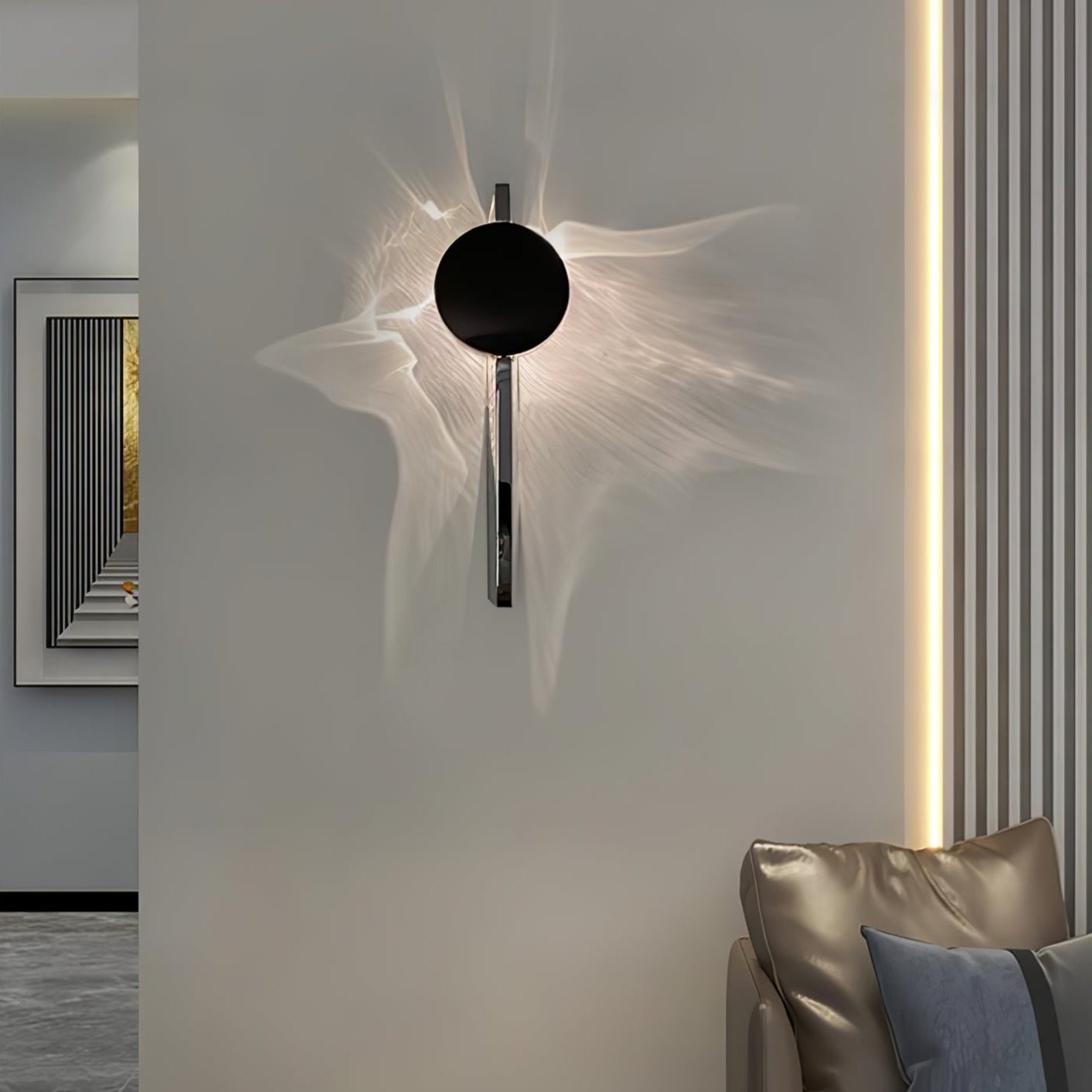 Creative Light And Shadow Wall Lamp