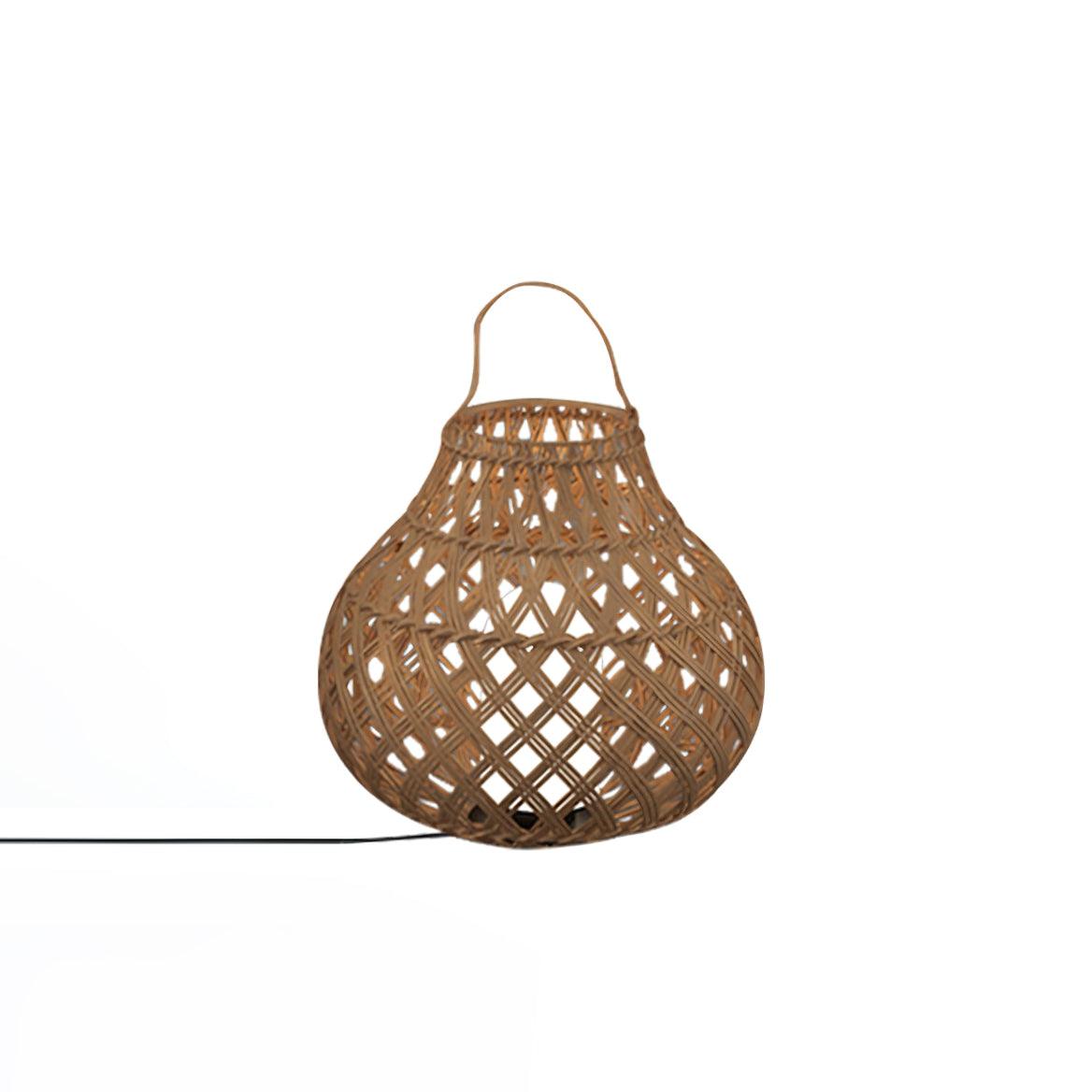 Woven Sphere Lantern Outdoor Lamp