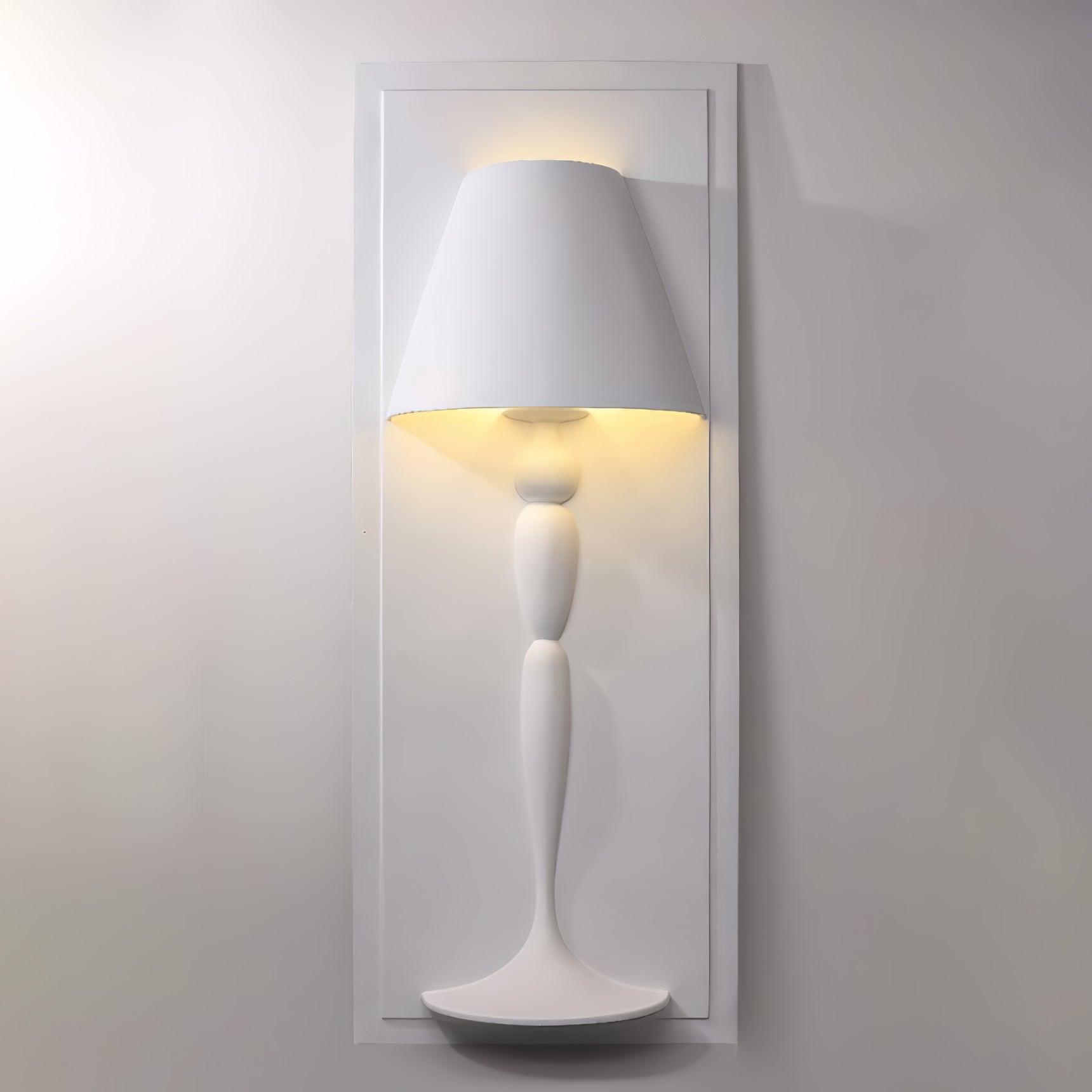 Plaster Picture Wall Lamp