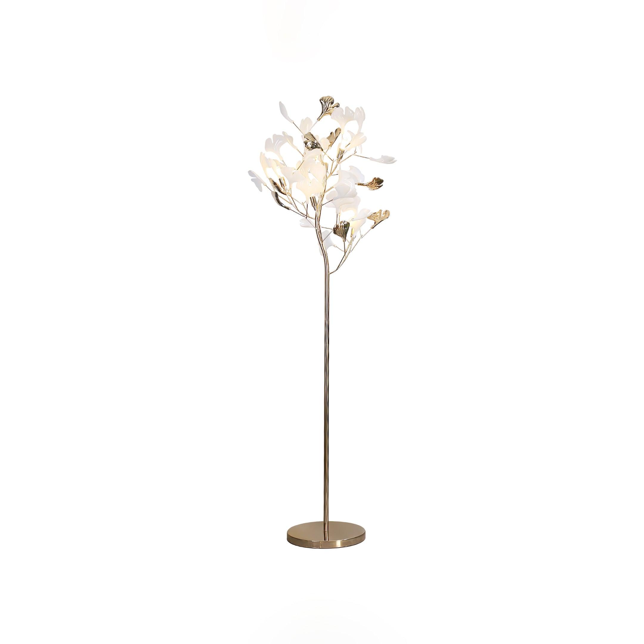 Gingko Leaf Floor Lamp